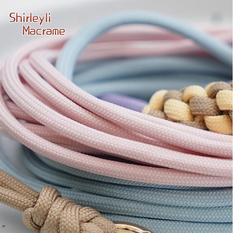 Macrame Cord Cotton - 10M/11 Yard 5mm Makrome Polyester Örgü