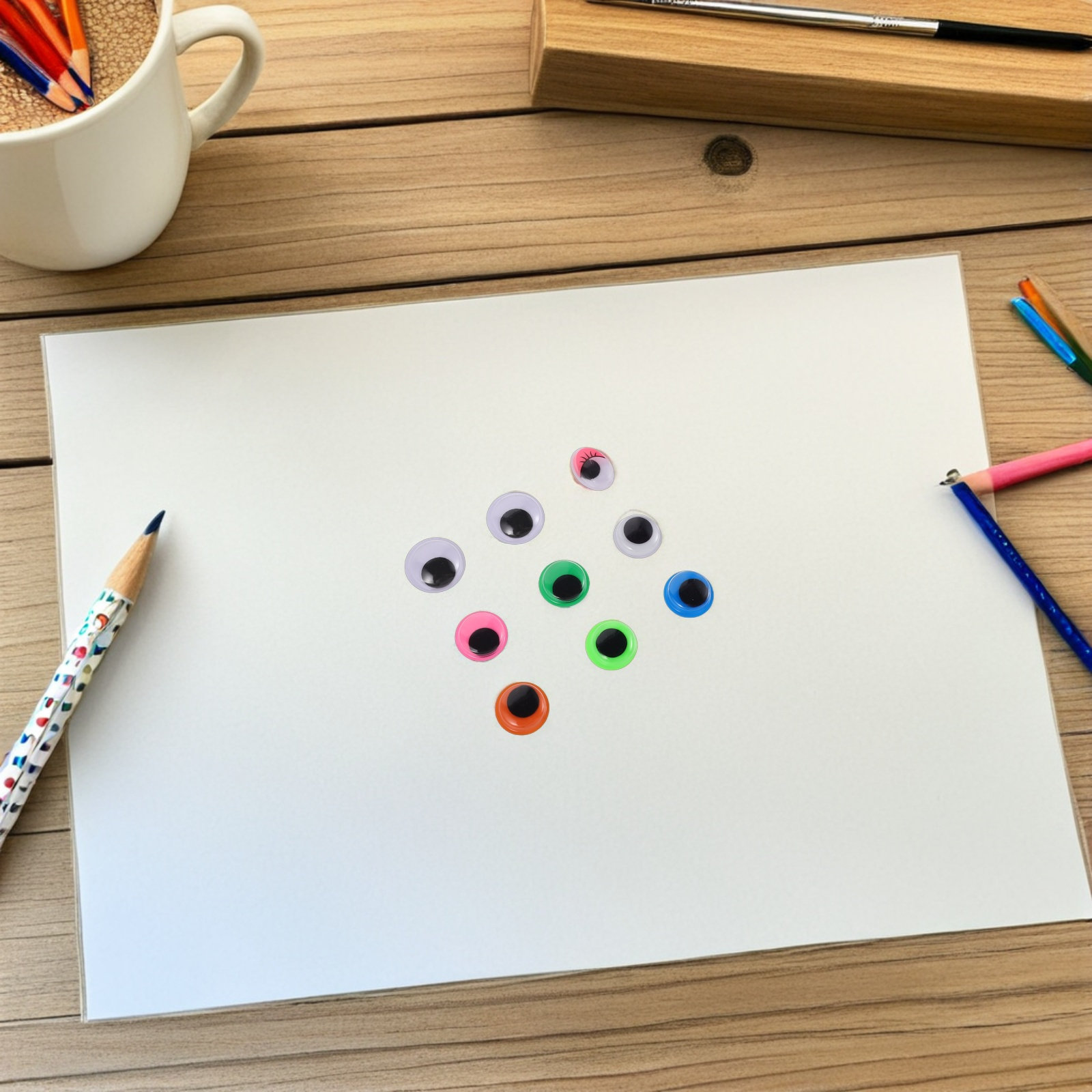 Art Craft Stick - 1680 Adet Kendinden Yapışkanlı Çok Renkli