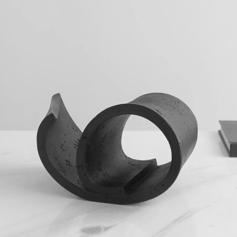 Art Craft Hotel - Modern Lüks Reçine Siyah Düzensiz Sanat