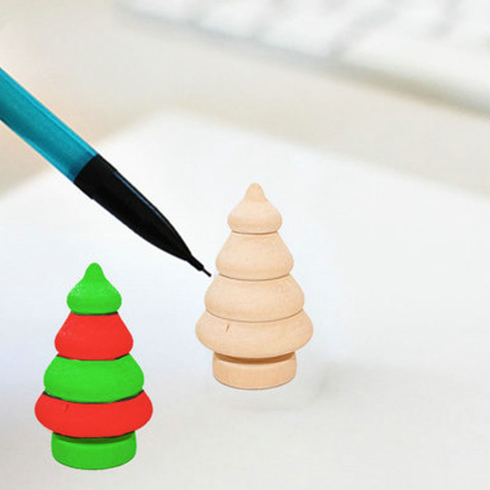 Art Craft Christmas Tree - 20 Adet DIY Ahşap Boş Set,