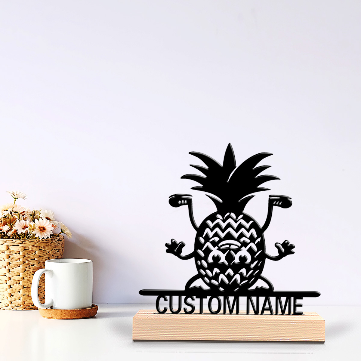 Art Craft Girl - 1 adet Moda Ananas Özel İsimli