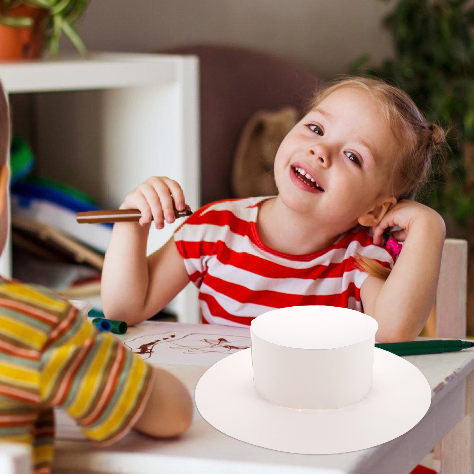 Art Craft Hat - 5 Adet Çocuklar İçin Boyanabilir DIY