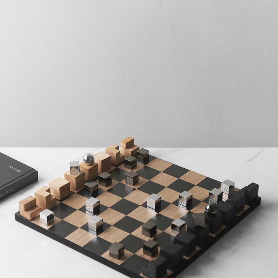 Art Craft Hotel - Modern Ahşap ve Metal Sanatı Satranç