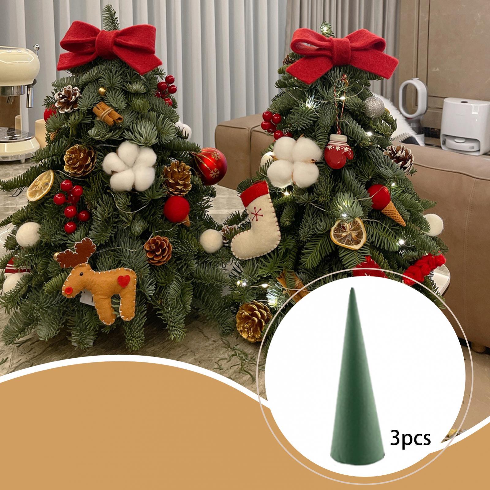 Art Craft Christmas Tree - Çiçekli Noel Ağacı Koni Çok Yönlü