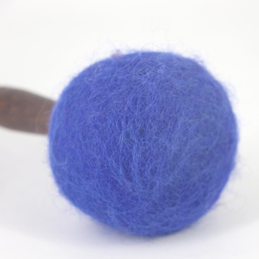 Art Craft Stick - Singing Bowl Ahşap Tokmak Yün Keçe