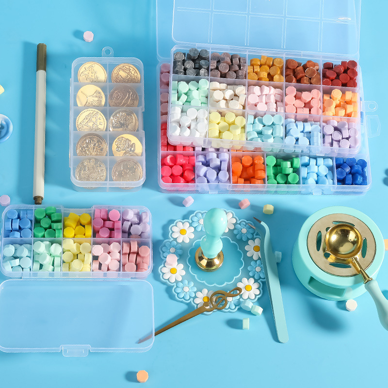 Mühür mumu damga seti kiti lak - Batik Wax Kit incelemesi ve fiyatı