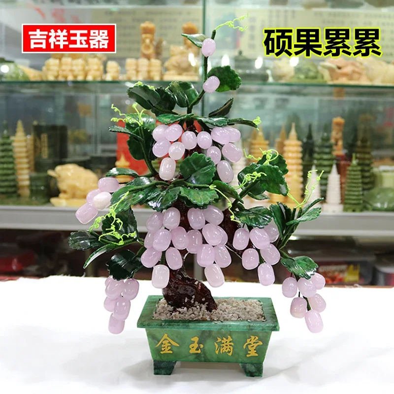 Taş süs üzüm ağacı Zhaocai ev  - Art Craft Christmas Tree incelemesi ve fiyatı