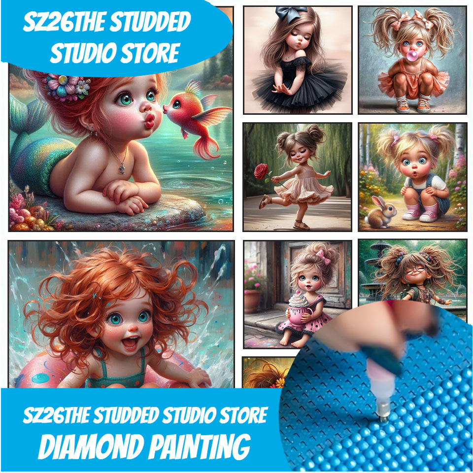 Sz26The Çivili 5D DIY Elmas Bo - Art Craft Girl incelemesi ve fiyatı