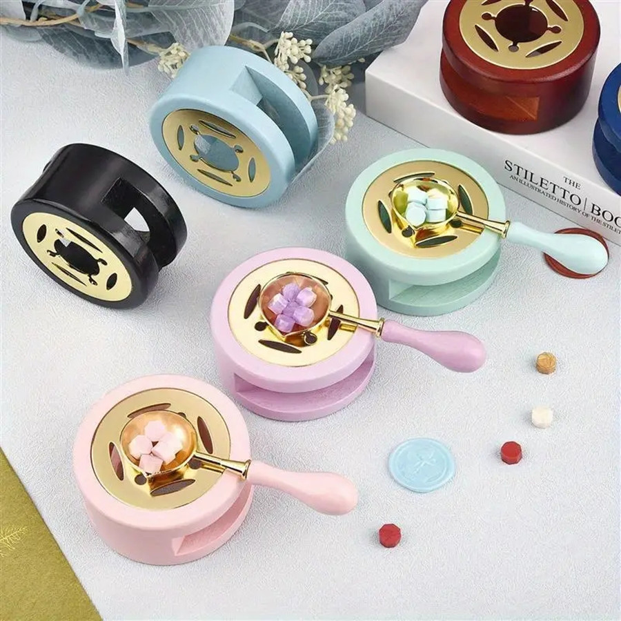 1 takım mühür mumu ısıtıcı kit - Batik Wax Kit incelemesi ve fiyatı