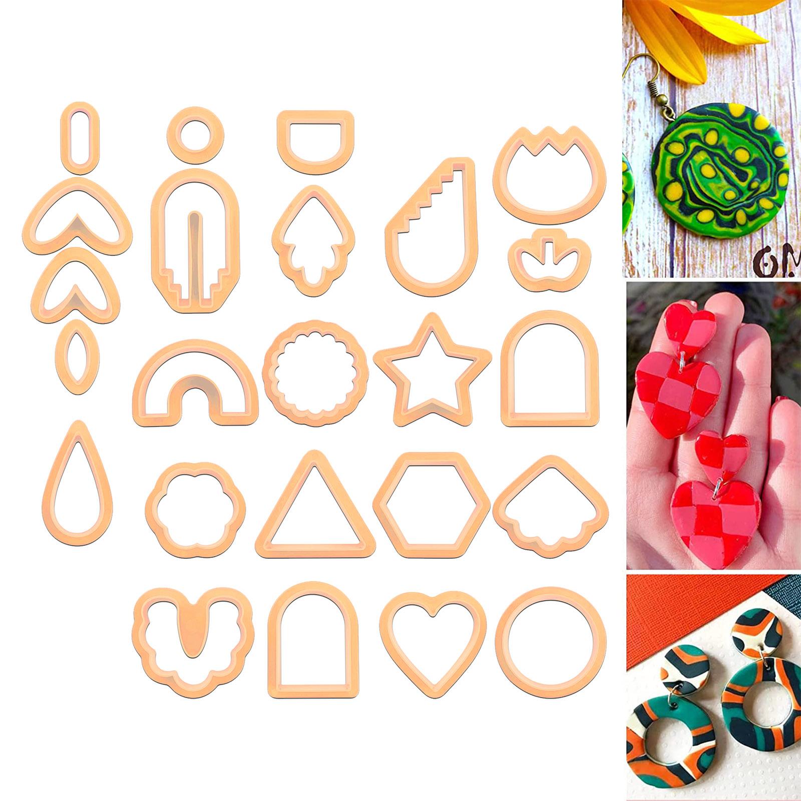 24 Adet Plastik Polimer, Farkl - Craft And Art Difference incelemesi ve fiyatı