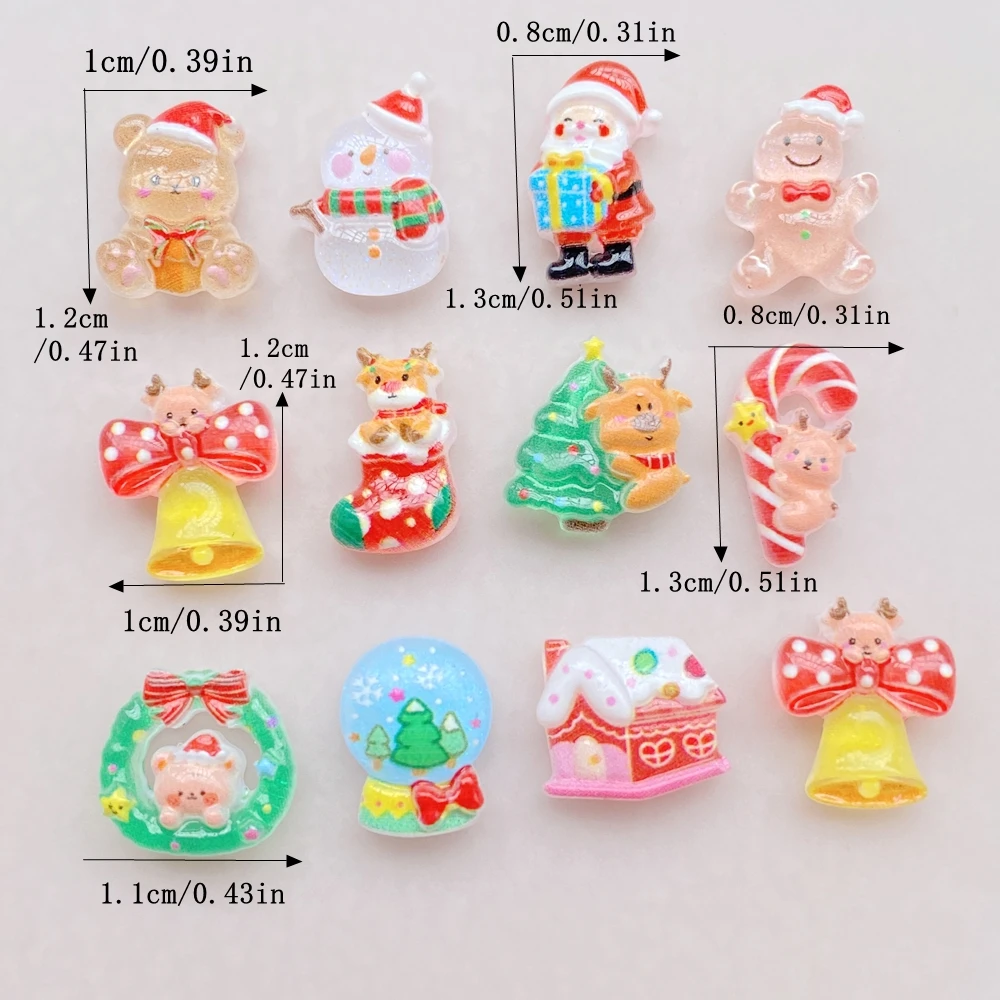 50 adet Reçine Mini Karikatür  - Art Craft Christmas Tree incelemesi ve fiyatı