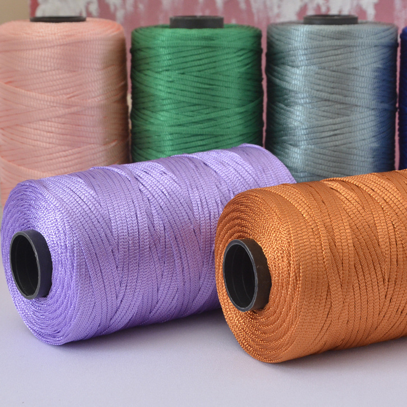 Parlak Düz Şerit Kroşe İpi Pol - Macrame Cord Cotton incelemesi ve fiyatı