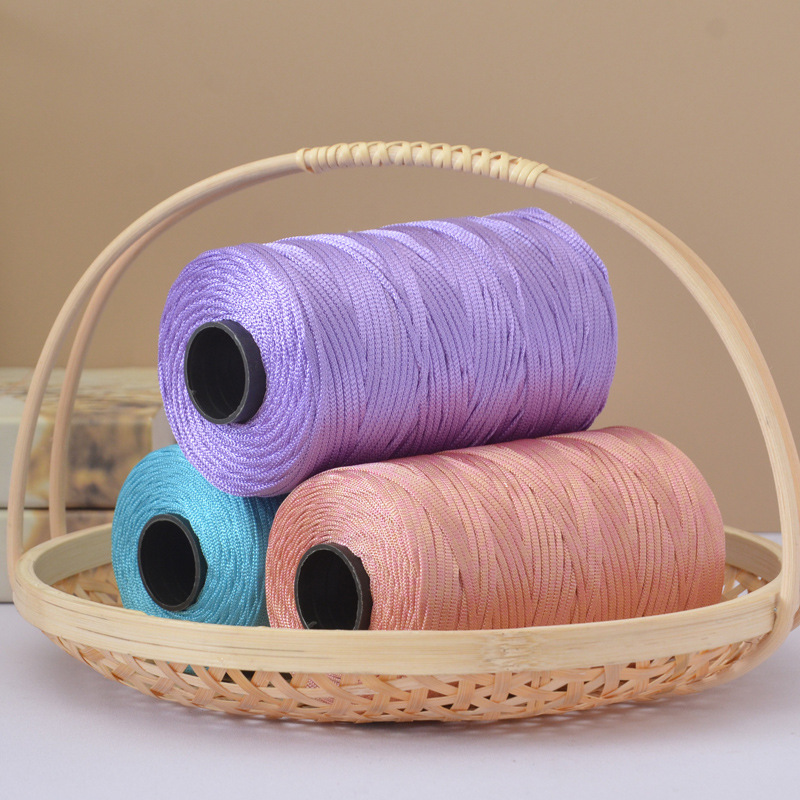 Parlak Düz Şerit Kroşe İpi Pol - Macrame Cord Cotton incelemesi ve fiyatı