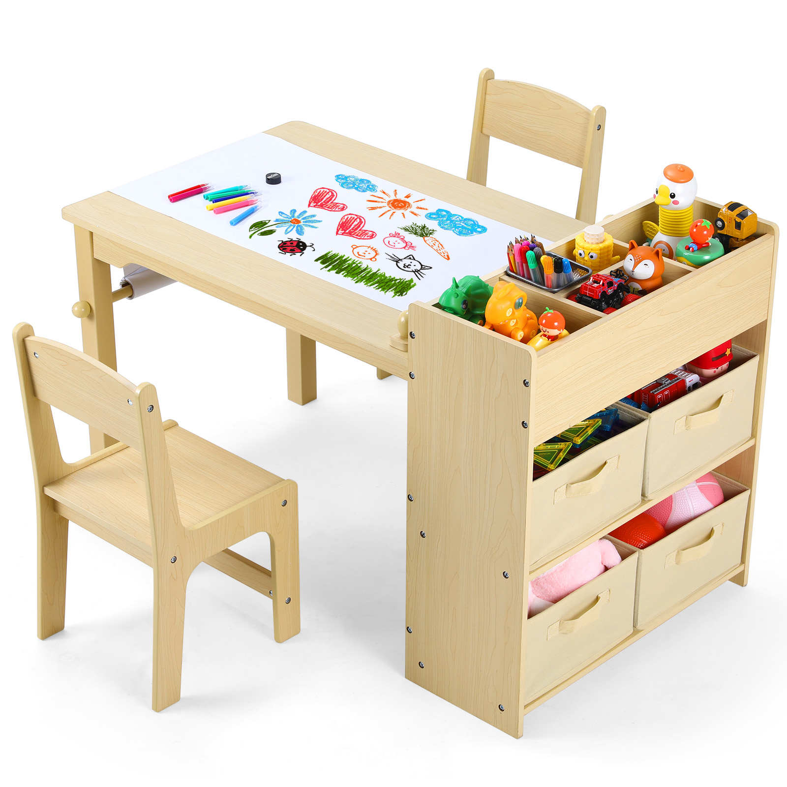 AOOU Çocuk Sanat Masası ve 2 S - Art Craft Toddler incelemesi ve fiyatı