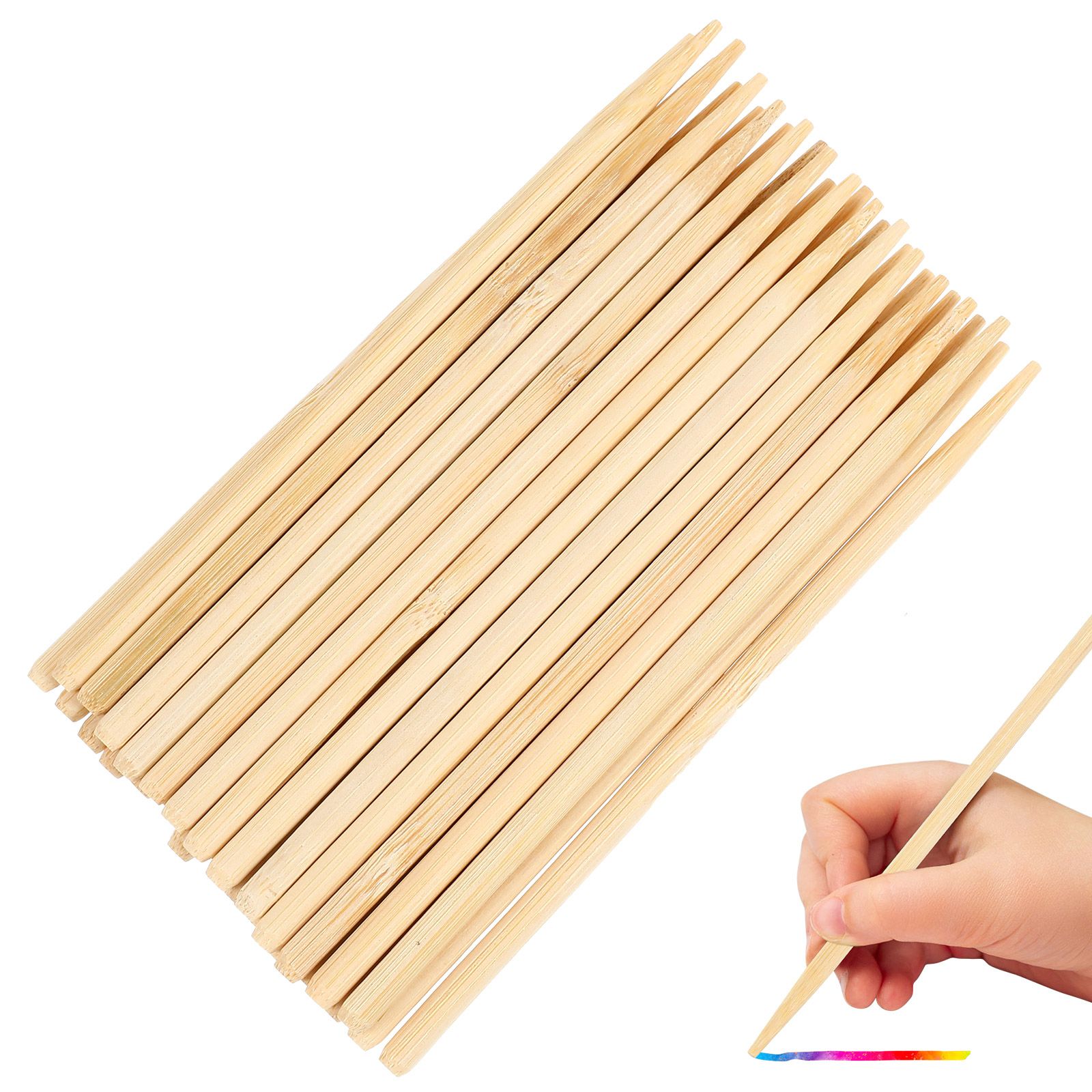 30 Adet Ahşap Çizik Boyama Bam - Art Craft Stick incelemesi ve fiyatı