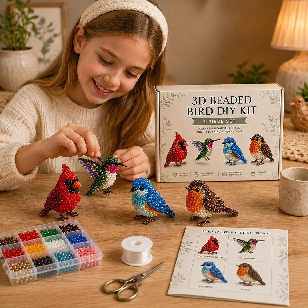 El Yapımı Boncuklu Kuş DIY El  - Craft And Art Difference incelemesi ve fiyatı