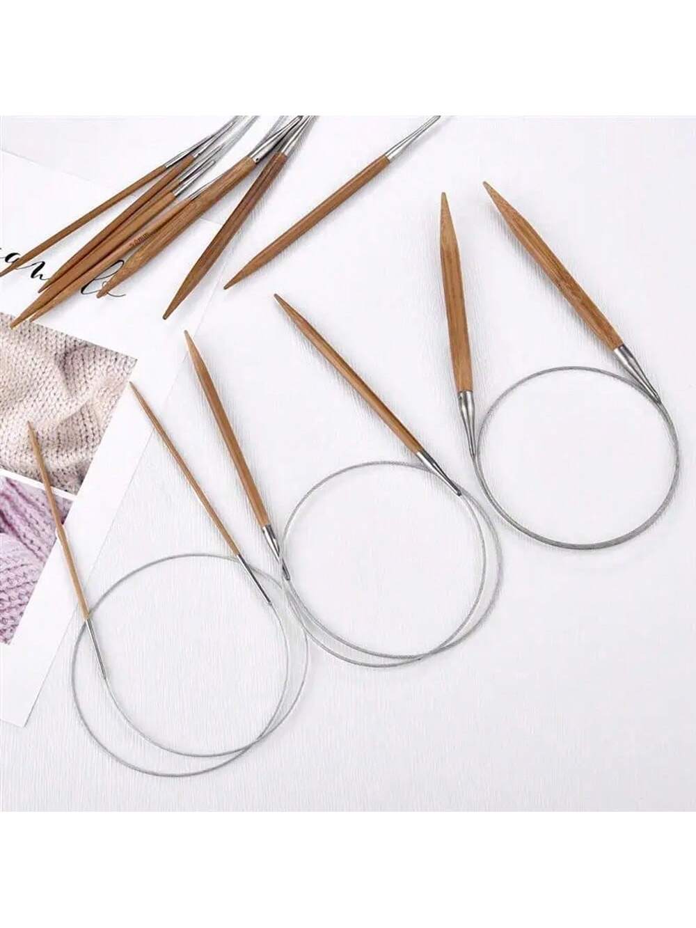 1 Adet 3.0-10mm Doğal Bambu Da - Knitting Needle Circular incelemesi ve fiyatı