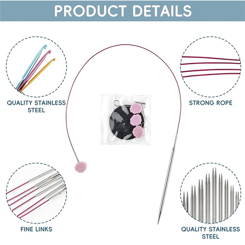 ABD Bedenleri 1, 1.5, 2, 2.5,  - Knitting Needle Circular incelemesi ve fiyatı