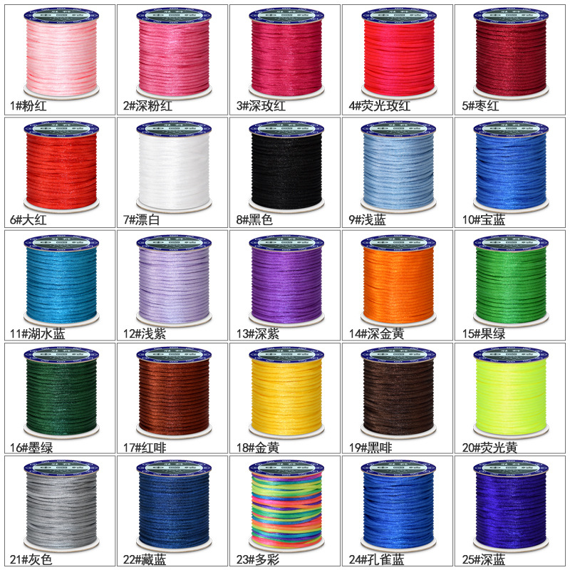 1.5mm 2mm 2.5mm Naylon Pamuk S - Macrame Cord Cotton incelemesi ve fiyatı