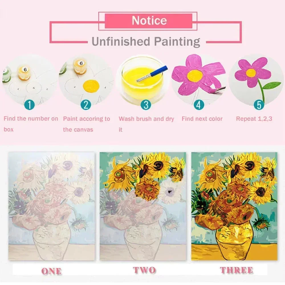 Yetişkinler için numaralara gö - Art Craft Gifts For Adults incelemesi ve fiyatı