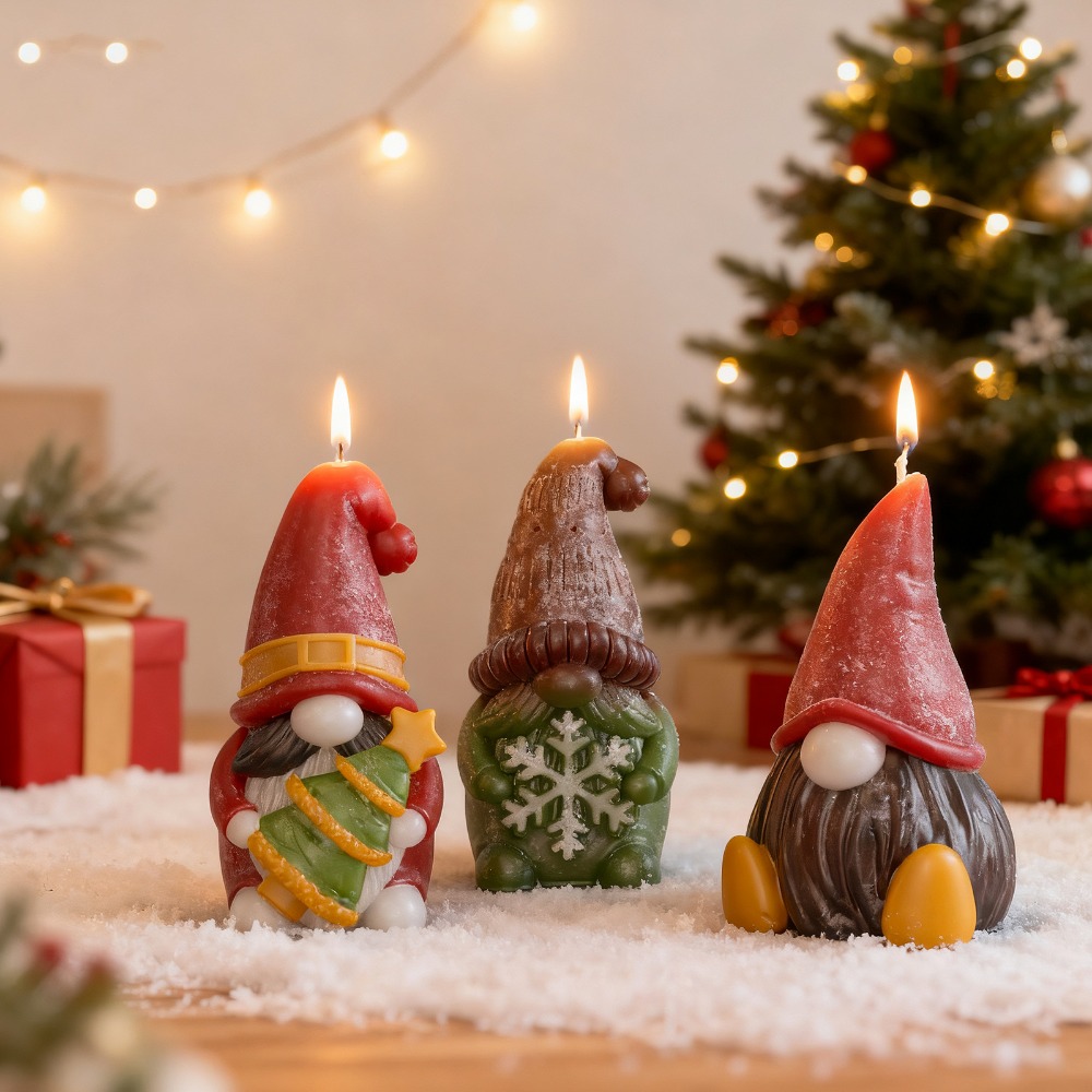 Noel Cüceleri Silikon Mum Kalı - Art Craft Christmas Tree incelemesi ve fiyatı