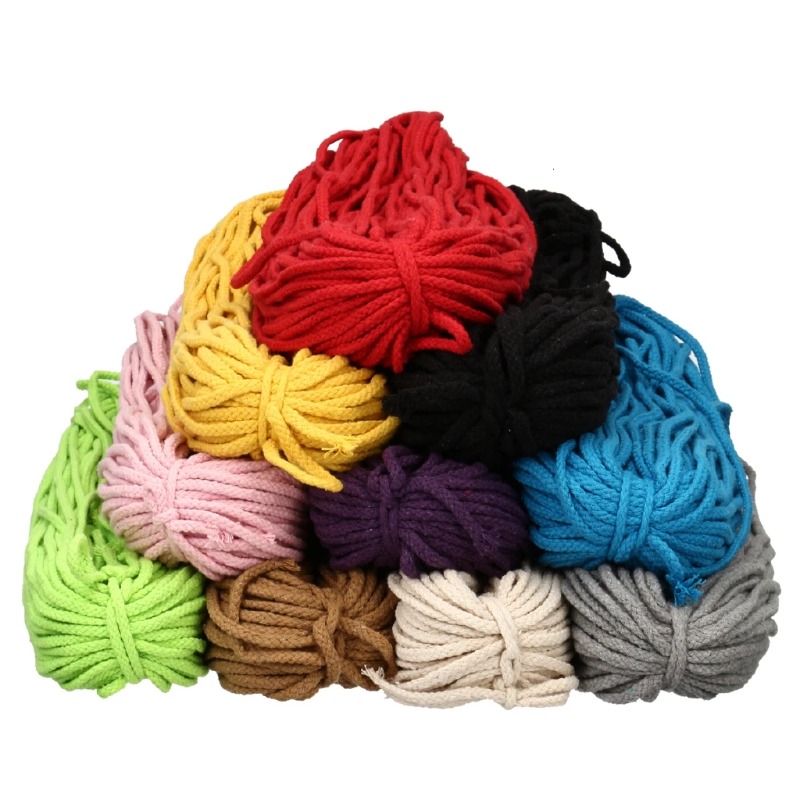 21 Renk 5mm 90M Pamuklu Makrom - Macrame Cord Cotton incelemesi ve fiyatı