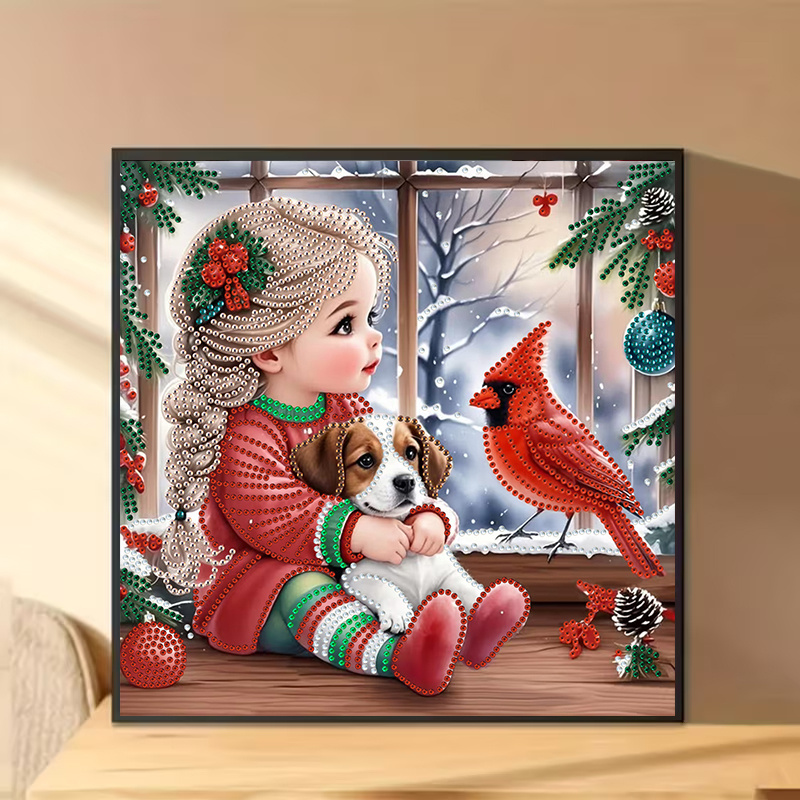 Kış Kızı ve Köpek Elmas Boyama - Art Craft Girl incelemesi ve fiyatı
