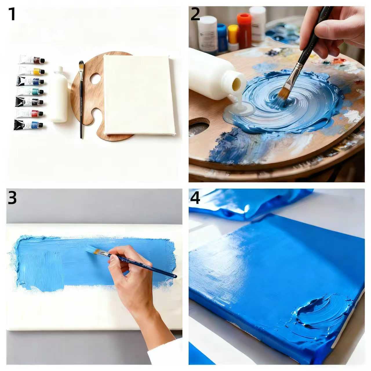Akrilik Boya Ortamı Sanat Malz - Acrylic Pour Paint incelemesi ve fiyatı