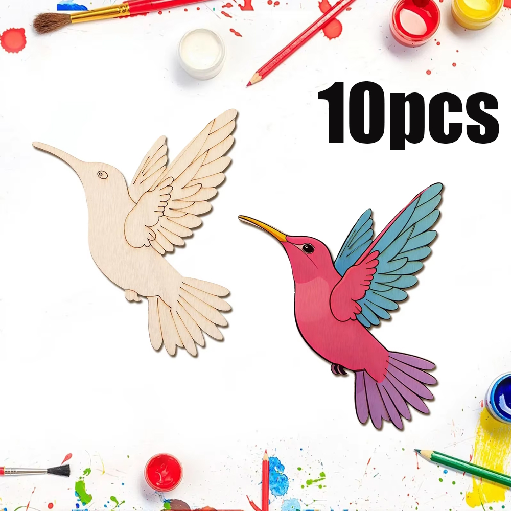 10 adet Bitmemiş Ahşap Hayvan  - Art Craft Decoration incelemesi ve fiyatı