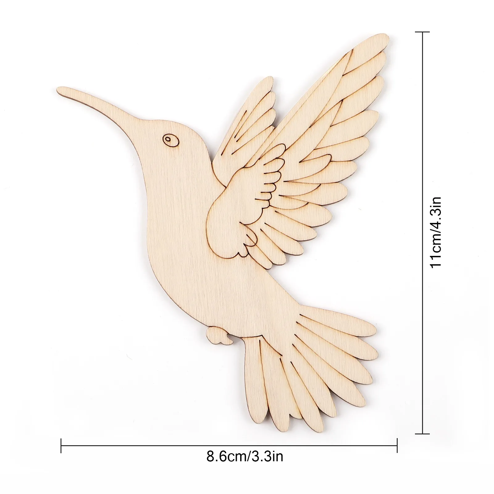 10 adet Bitmemiş Ahşap Hayvan  - Art Craft Decoration incelemesi ve fiyatı
