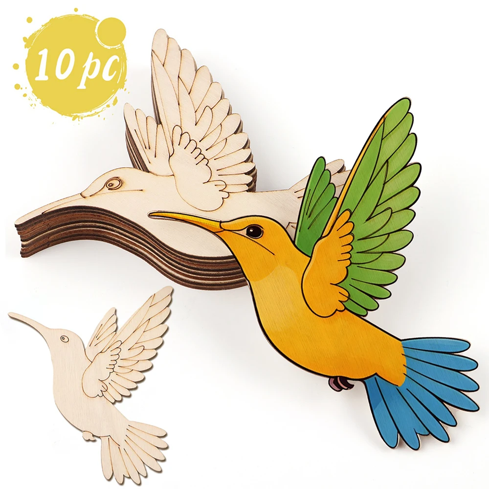 10 adet Bitmemiş Ahşap Hayvan  - Art Craft Decoration incelemesi ve fiyatı