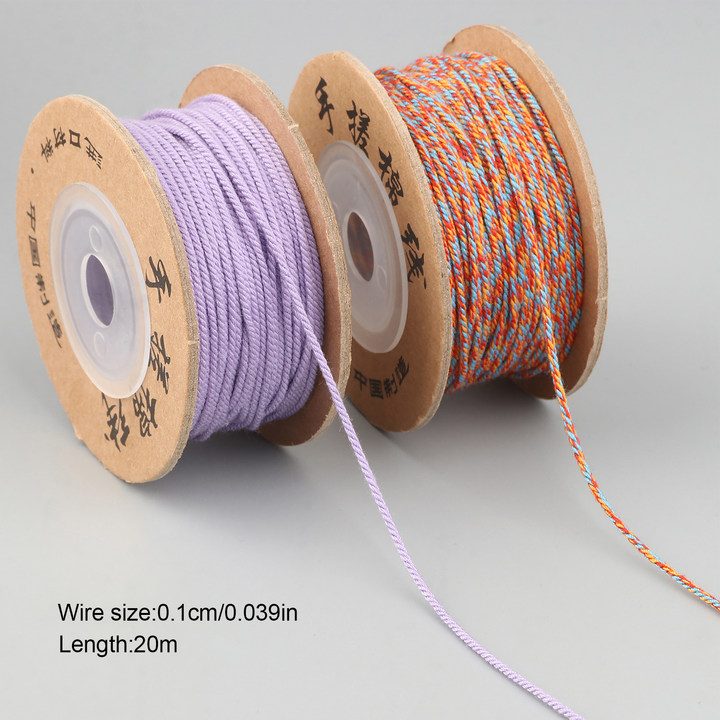 20M 1mm Premium pamuk makrome  - Macrame Cord Cotton incelemesi ve fiyatı