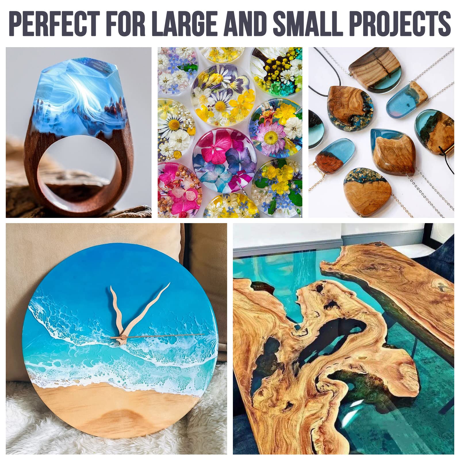 Epoksi Reçine Seti, Yetişkinle - Art Craft Gifts For Adults incelemesi ve fiyatı