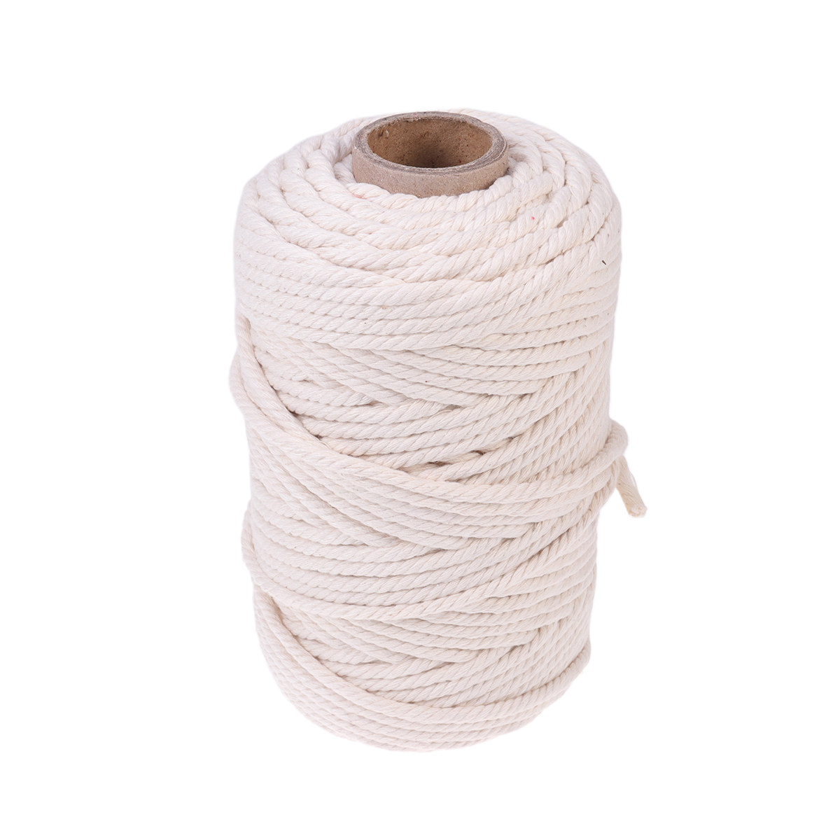 100M Doğal Pamuk İpi 5Mm Ağart - Macrame Cord Cotton incelemesi ve fiyatı