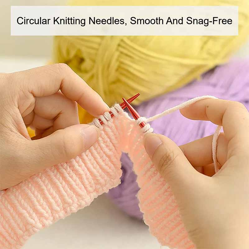 25 adet örgü iğneleri seti değ - Knitting Needle Circular incelemesi ve fiyatı