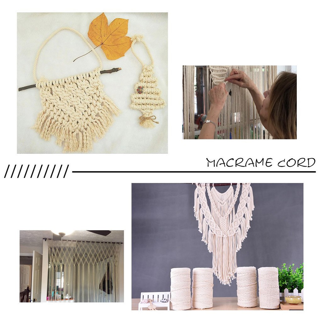 Makrome Halat 2mm 200 M Doğal  - Macrame Cord Cotton incelemesi ve fiyatı