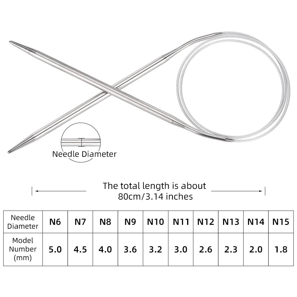 Ergonomik Sabit Yuvarlak Örgü  - Knitting Needle Circular incelemesi ve fiyatı