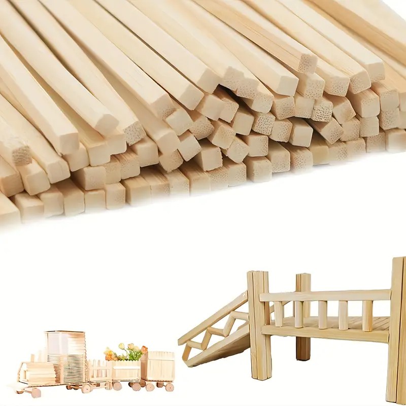 30 adet/50 adet 0.5×0.5×30CM D - Art Craft Stick incelemesi ve fiyatı