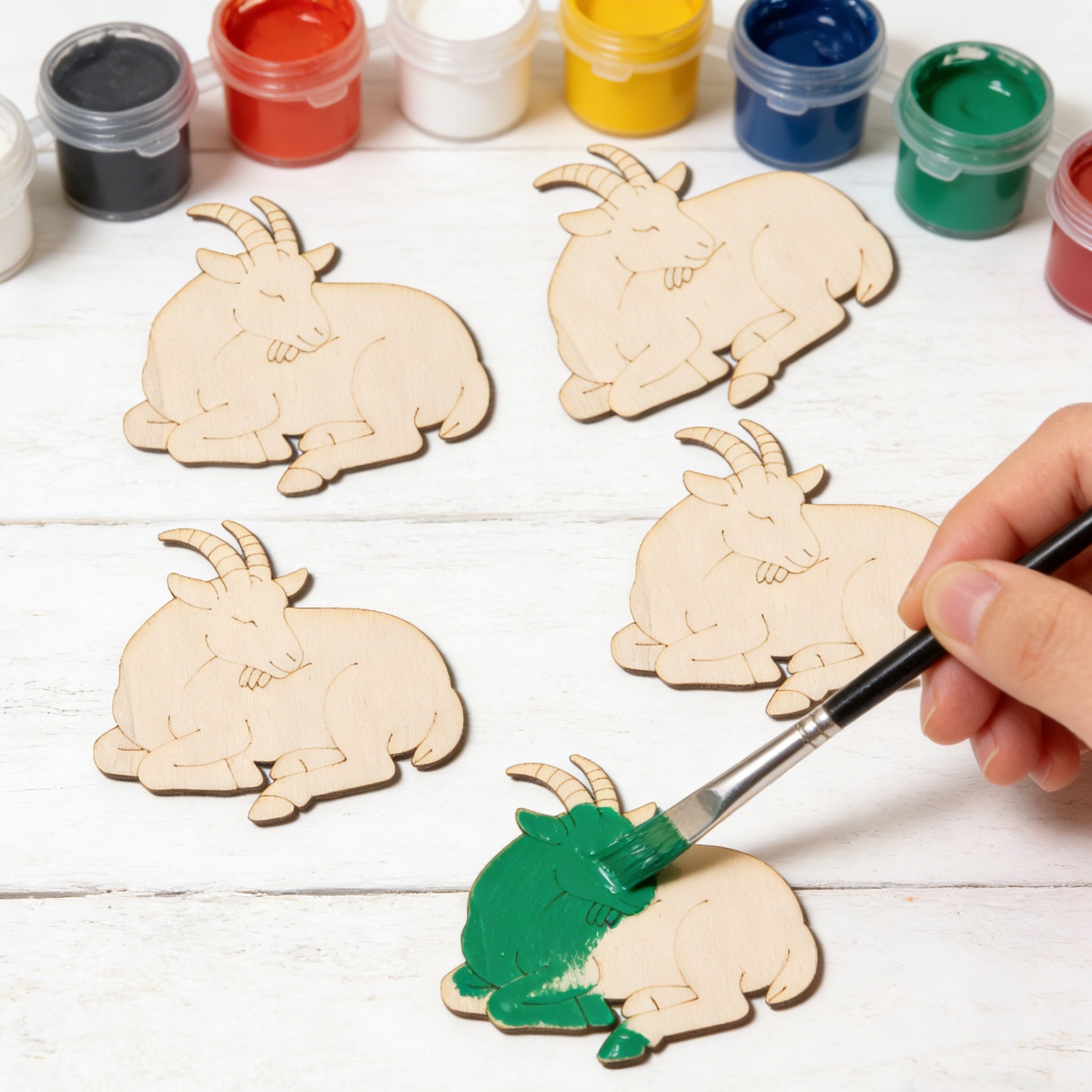 10 adet/takım Bitmemiş Ahşap K - Art Craft Decoration incelemesi ve fiyatı