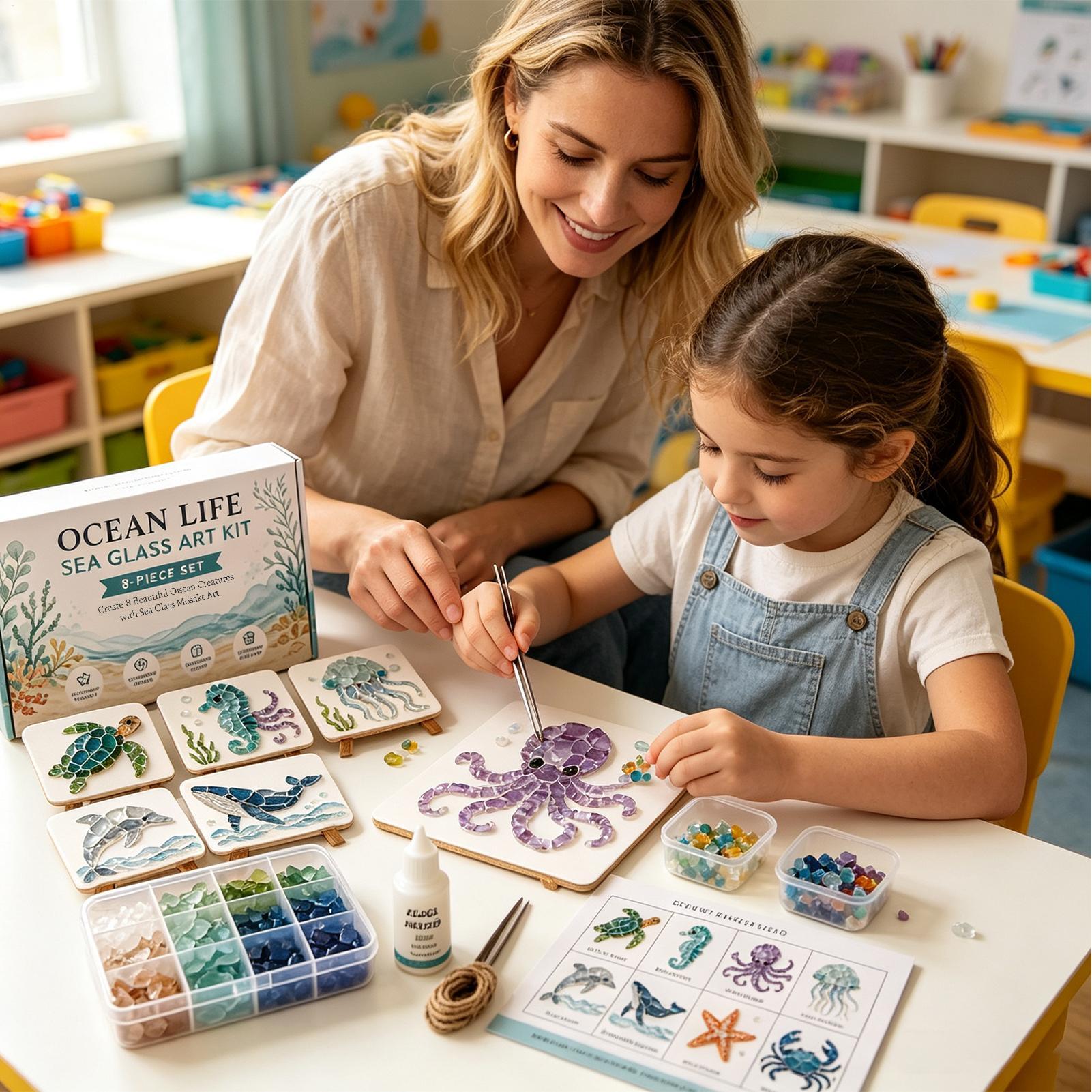 1 adet Okyanus Yaşamı Deniz Ca - Art Craft Gifts For Adults incelemesi ve fiyatı