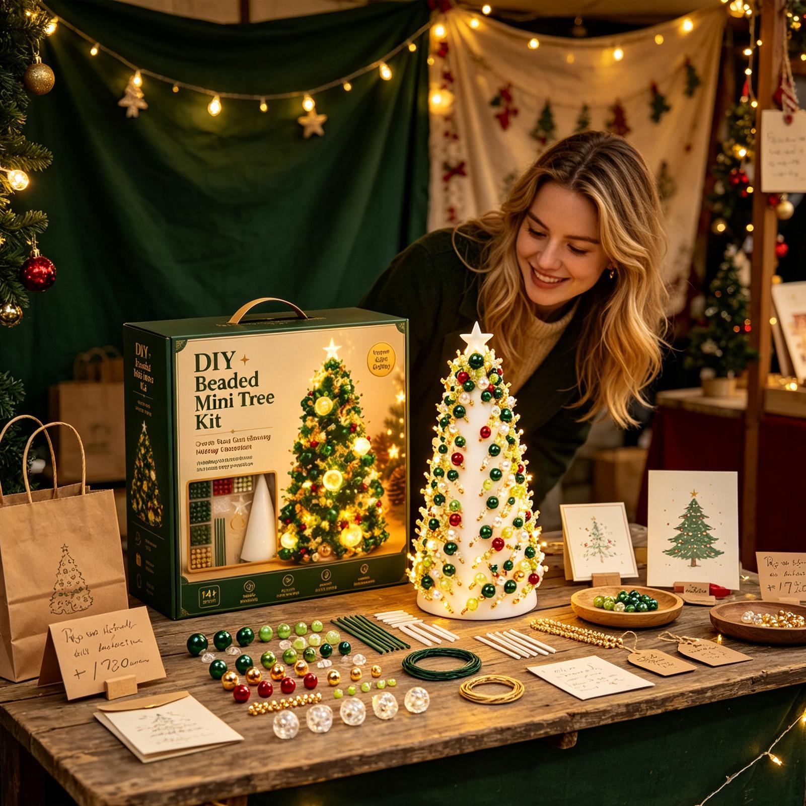 Boncuklu Noel Ağacı Seti DIY 3 - Art Craft Christmas Tree incelemesi ve fiyatı