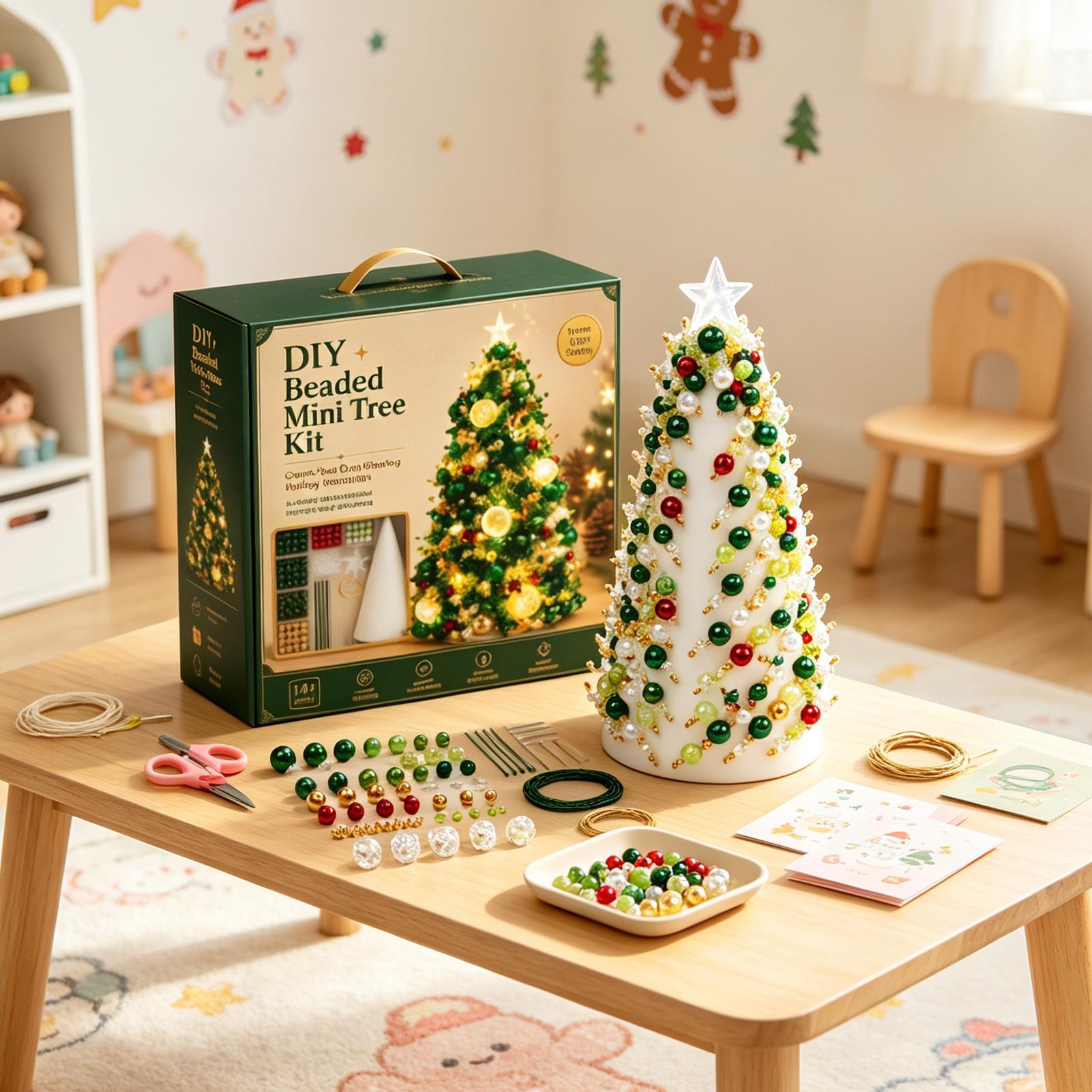 Boncuklu Noel Ağacı Seti DIY 3 - Art Craft Christmas Tree incelemesi ve fiyatı