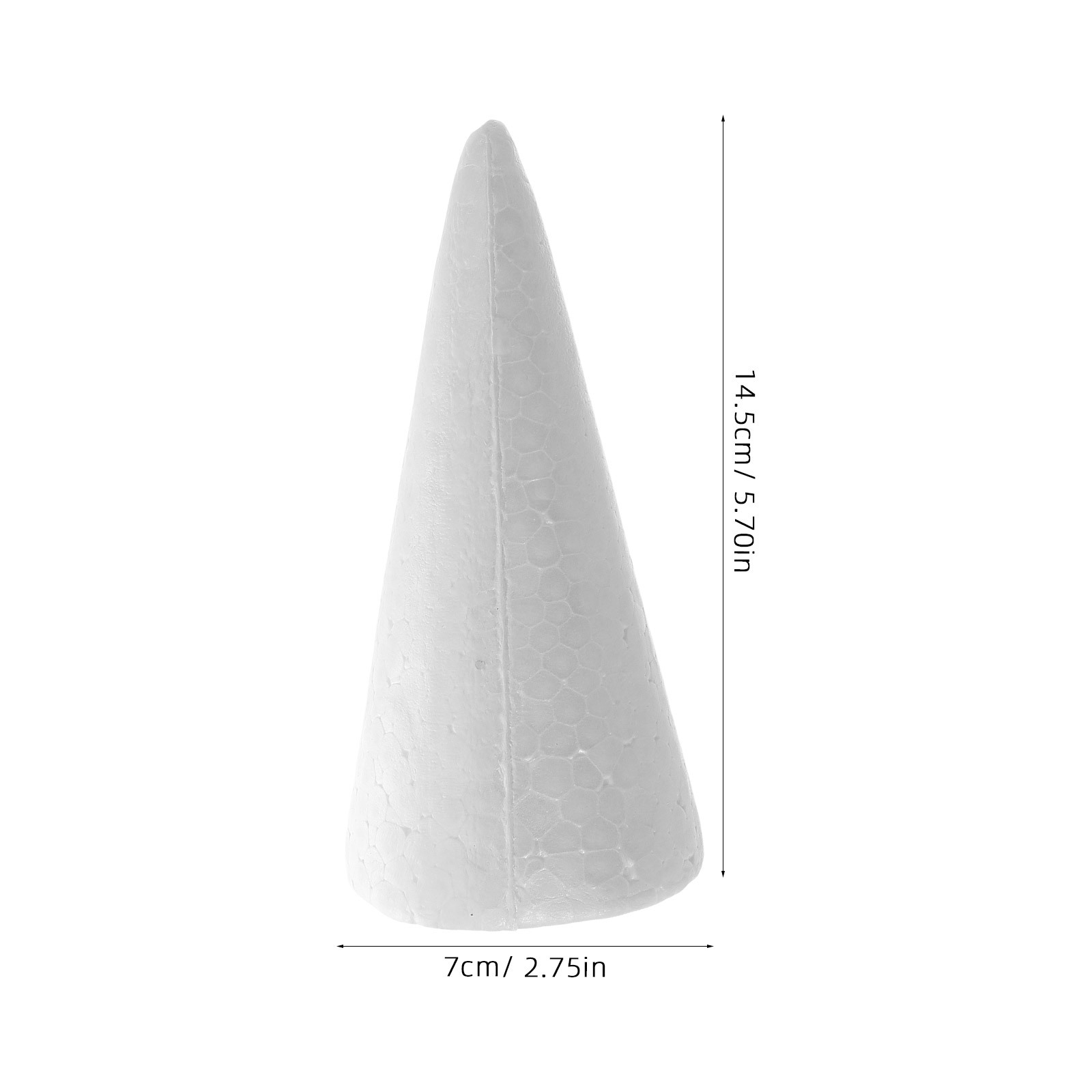 12 adet Köpük Koniler 15 Cm Be - Art Craft Christmas Tree incelemesi ve fiyatı